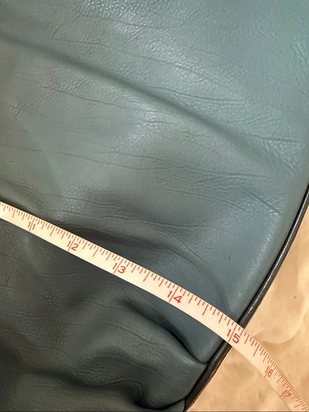 NWOT Vintage Marc Jacobs Made in Italy Blue Leather Hobo Bag Push Lock Dustbag